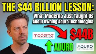 The $44 Billion Lesson: What Moderna Just Taught Us About Owning Aduro Clean Tech