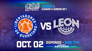 Libertadores de Querétaro vs Abejas de León 02/10/22