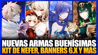 ¿Varka al PERMANENTE? - Nefer esta ROTISIMA, Alice, Banners de Durin, Jahoda y mas En Genshin Impact