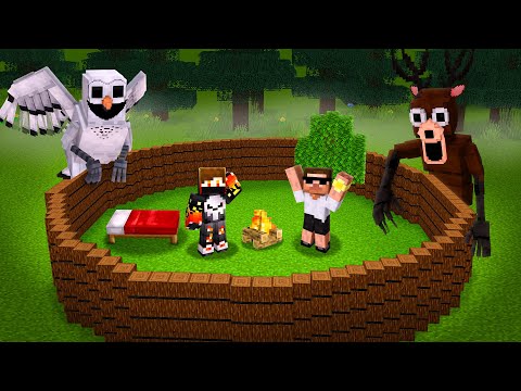 99 NIGHTS MONSTERS KIDNAPPED MY FRIENDS IN MINECRAFT !!!