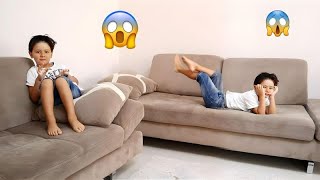 أخر واحد يطلع من الخيمة يفوز !!