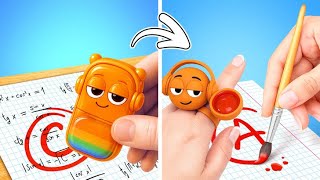 ¡WOW! ¡Mis Útiles Escolares son SPRUNKI IRL! ✏️ *Lindo DIY & Geniales Manualidades de Cartón*