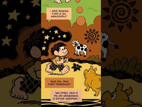 Webtoon "Os Guardiões da Natureza"! 🍃 😯 #shorts #chicobento