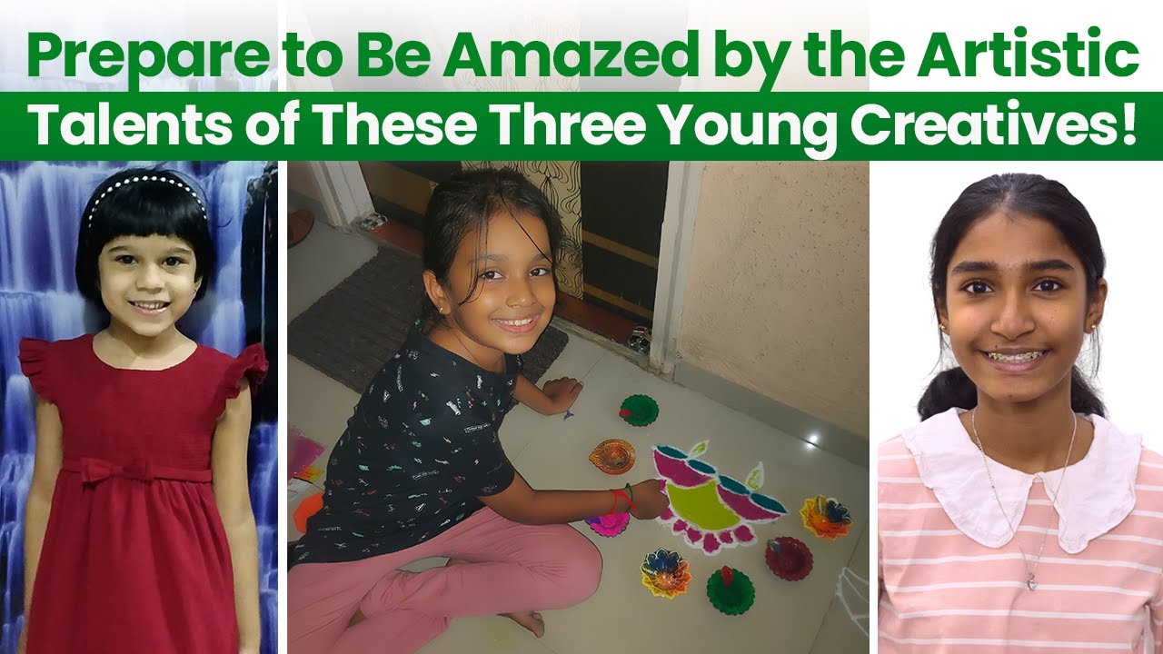 Prepare to Be Amazed by the Artistic Talents of These Three Young Creatives!
