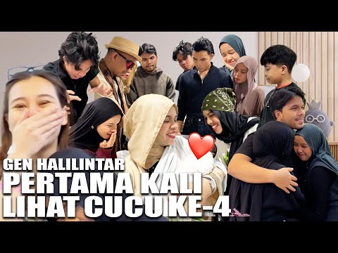 GEN HALILINTAR **NANGIS** PERTAMA KALI LIHAT CUCU KE-4