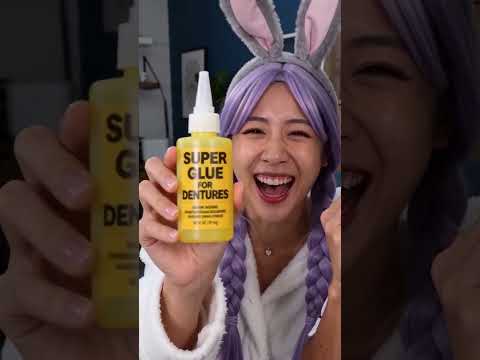 He used SUPER GLUE as toothpaste! 🦷⚠️ #funny #plotwist #koreancouple #kpop #blackpink