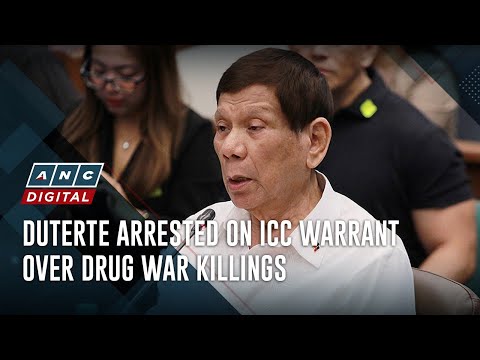 Duterte arrested on ICC warrant over drug war killings | The World Tonight