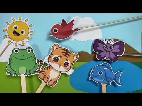 "Los Colores y Animales �🌈 | Canción Infantil Educativa | Aprende los Colores Cantando"