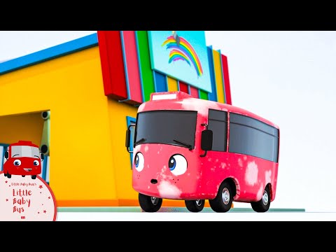子供向けアニメ | こどものうた | バスターいろがかわる | バスのバスター | 赤いバス | バスのうた | 人気童謡 Go Buster Japanese