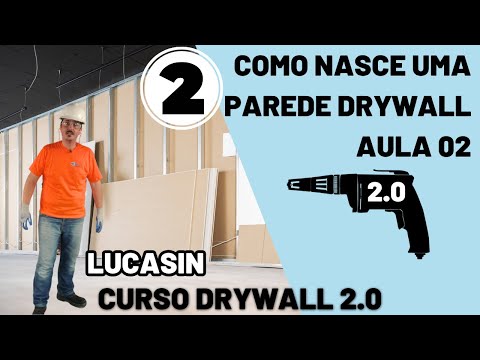 CURSO DE INSTALADOR DRYWALL GRATUITO AULA 02