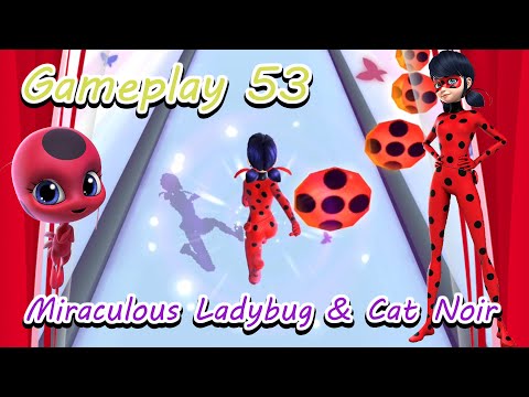 Miraculous Ladybug & Cat Noi‪r 🐞 Time To Battle, Run & Jump Gameplay 53 #Miraculous