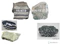 Foliated vs Non-Foliated Rocks