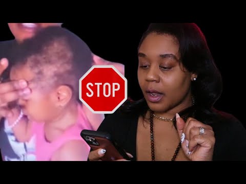 ‼️BW STOP BRAIDING UR BABIES HAIR LIKE THIS‼️Y BW CANT GROW HAIR HACK 1‼️ @IamCynDoll