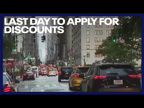 Congestion Pricing nears: Last day to apply for discounts