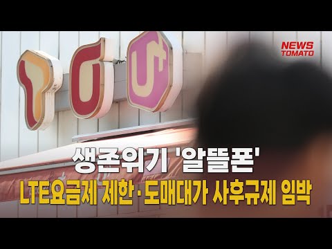 생존위기 '알뜰폰'…LTE요금제 제한·도매대가 사후규제 임박 [말하는 기자들_테크지식_0110]