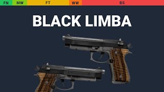 Dual Berettas Black Limba Wear Preview