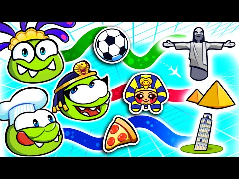 Where Are You From?🤔🌎 Funny Facts About Countries For Kids 🗺️ Om Nom Stories by Baby Zoo Story