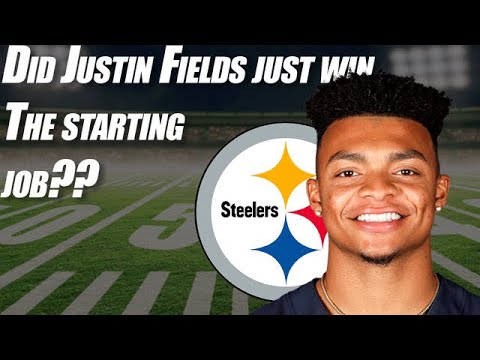 Did Justin Fields win the starting job in Pittsburgh?