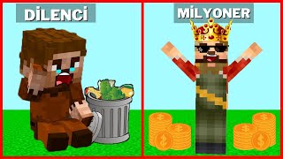 MİLYONER RÜZGAR VS DİLENCİ ARDA! 😱 - Minecraft ZENGİN FAKİR HAYATI