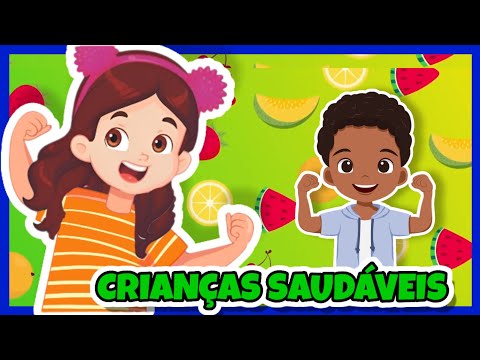 Frutas Saudáveis  ♫ Música Infantil - Canções para Crianças - Desenho Animado