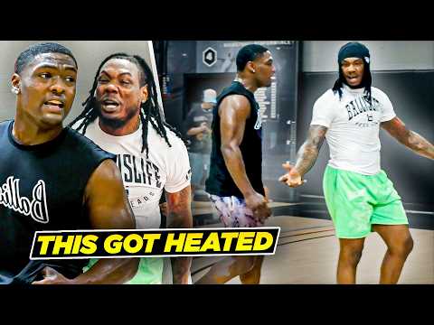Nasir Core & Fomby Put HANDS On Each Other In HEATED 3v3 Game | Rob, Fomby, Nitty vs Nas, Zae, Skoob
