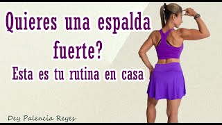 Define tu espalda en casa / Rutina 1905 / Upper body