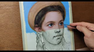 How to paint a photorealistic portrait in oils? #photorealism #realisticdrawing #oilpainting