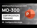 PowerPoint Slideshow Features and Options