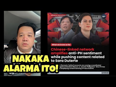 Trolls ng Tsina sinisiraan si PBBM, pino-promote si VP Sara?