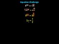 Understanding Exponents and Solving Equations