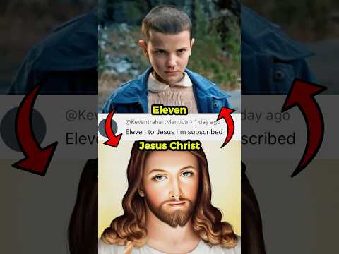 Connecting Eleven from Stranger Things to Jesus!!