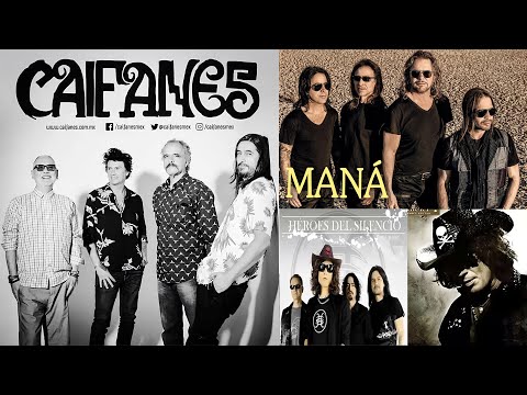 Grandes Éxitos del Rock en Español Caifanes - Maná - Enrique Bunbury - Soda Estereo - Hombres G🎙️🎸🤟😎
