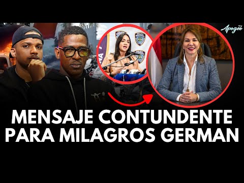 EX POLICÍA SE ENFRENTA DIRECTAMENTE A FARIDE RAFUL Y MILAGROS GERMÁN (TOLENTINO TIENE RAZON)