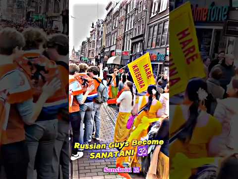 Russian Guys Become सनातनी 🕉️||#shorts #youtubeshorts