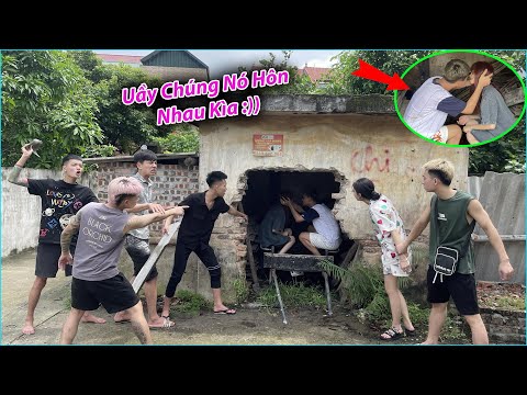 Cả Team Hoàng Em P.hát Hiện Thành Long và Cẩm Tú Hú Hí Hôn Nhau Ngoài Nhà Hoang..!