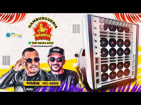 REPERTÓRIO NOVO 🎧 INSANE DJ E MC ASSIS AO VIVO 🎤 DANCE COMERCIAL REMIX - 1 ANO DE BRABOS BURGUER