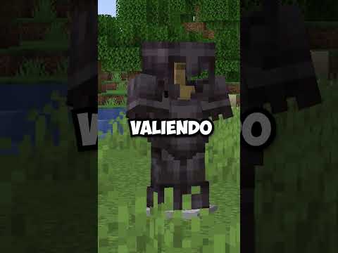 ¿Qué pasaría si las armaduras de Minecraft tuvieran peso?