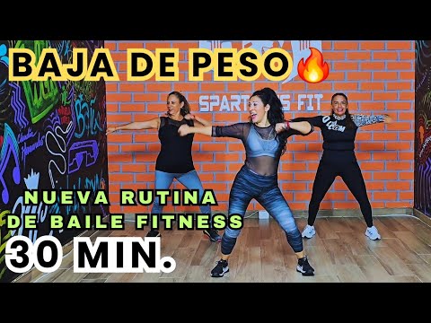 30 minutos de Baile Fitness Quemagrasa 🔥 Baja de peso con esta Rutina.