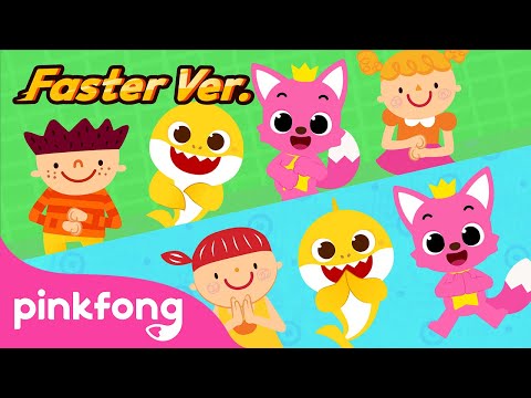 Round and Round (Faster) | Mingle Song | Dunggulge Dunggulge | Korean Kids Song | Pinkfong Official