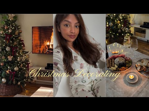 Cosy December Vlog 🎄 Decorating for Christmas, Home vlog