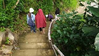 Perjalanan menuju pantai kuyon panggul Trenggalek