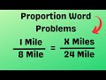 Solving Proportion Word Problems Effectively