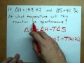 Gibbs Free Energy and Spontaneity