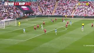 - 🎥 كأس الدرع الخيرية الإنجليزية | مان سيتي 1 × 1 مان يونايتد | هدف التعادل HD