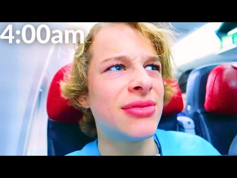 WAKING UP AT 4.00am To Catch the EARLIEST FLIGHT from Brisbane w/The Norris Nuts