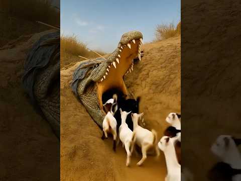 Goats on the Run: Escaping the Wolf! ππΊπΎ