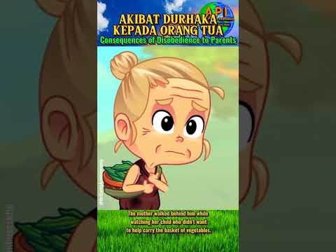 AKIBAT DURHAKA KEPADA ORANG TUA#shorts #dongeng #fairytales