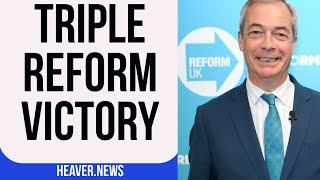 Reform Score TRIPLE By-Election Sweep Over Labour