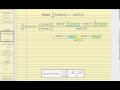 Understanding the Derivative of Cotangent