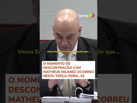 Moraes volta a brincar com advogado de Heleno: ‘Doutor, horário de almoço ainda está longe’ #shorts